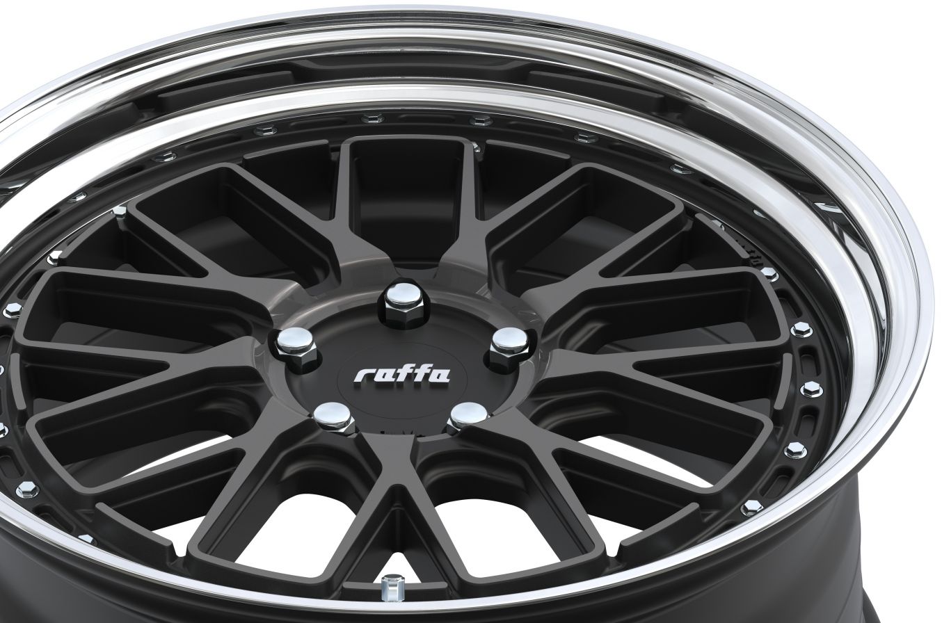 Raffa Wheels<br>RS-03 Dark Mist Polished (19x8.5)